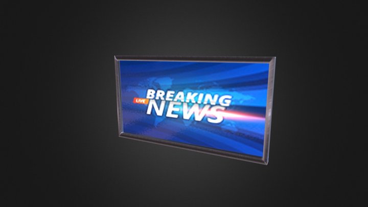 Scifi prop - TV 3D Model