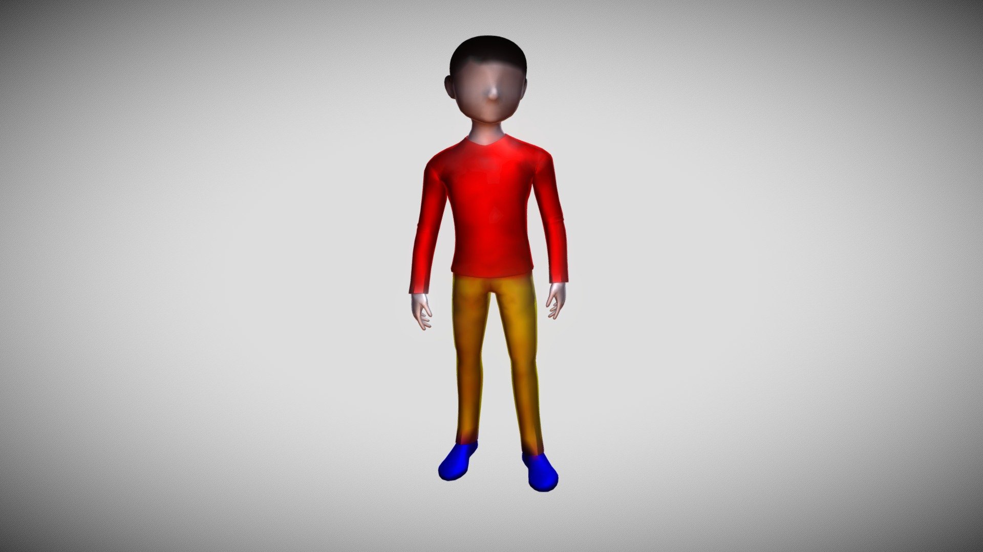 Boy - 3D model by srishapaplove25 [fea7742] - Sketchfab