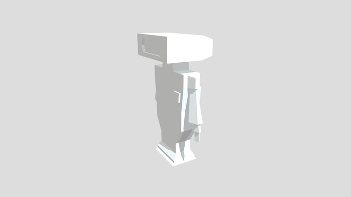 cute Robot 3D Model