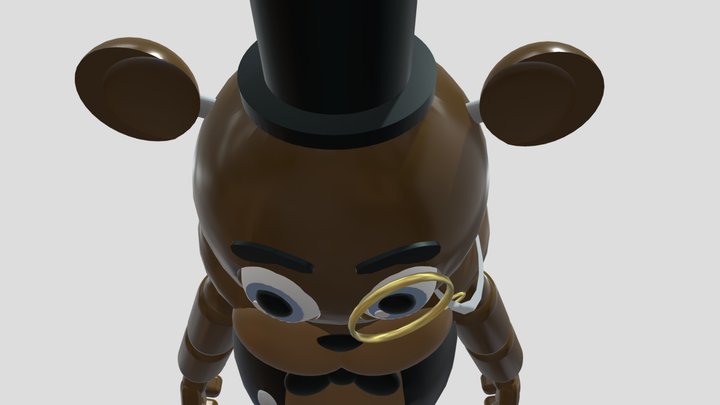 Sir Fredrick Fazbearington III 3D Model