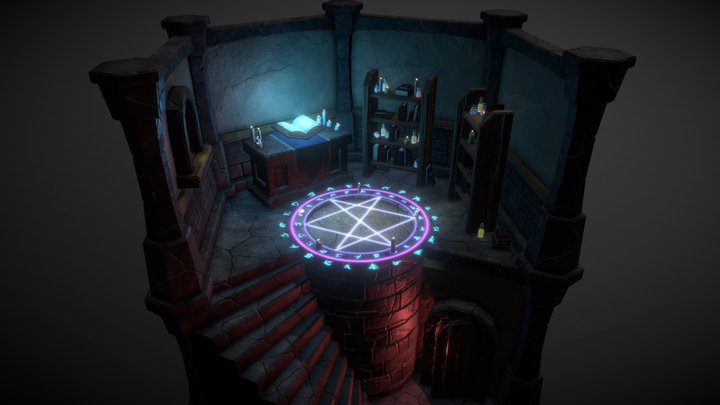 Sorcerer Tower 3D Model