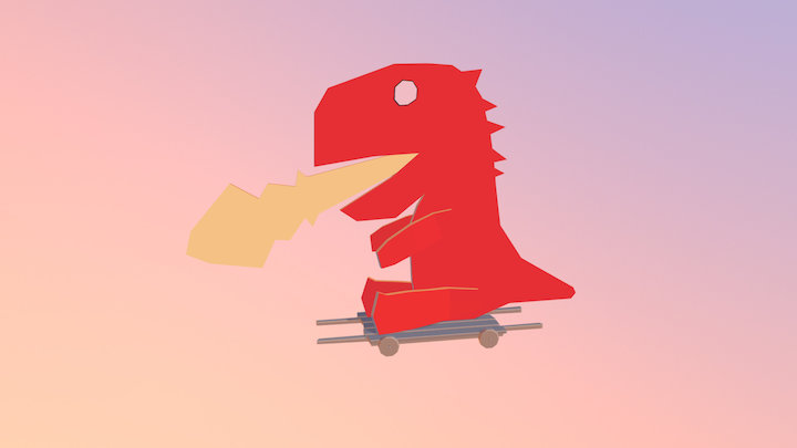 Trolling Around - Mozilla Cart 3D Model