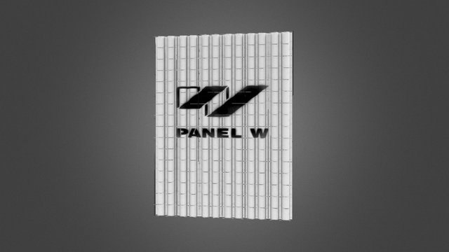 Panel W - Mod.2 Sample 3D Model