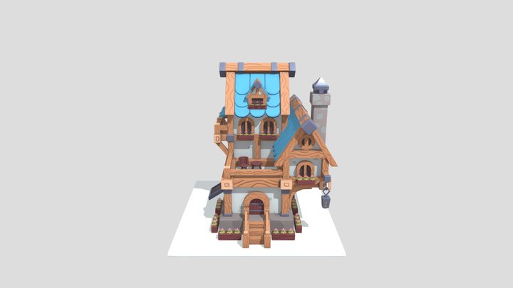 Shack 3D Model 3D Model