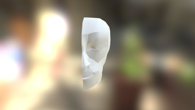 Character Head 3D Model