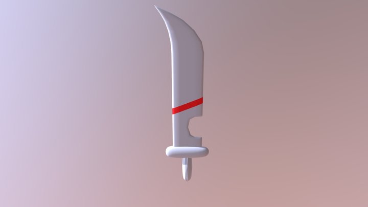 Fantasy Sword 3D Model