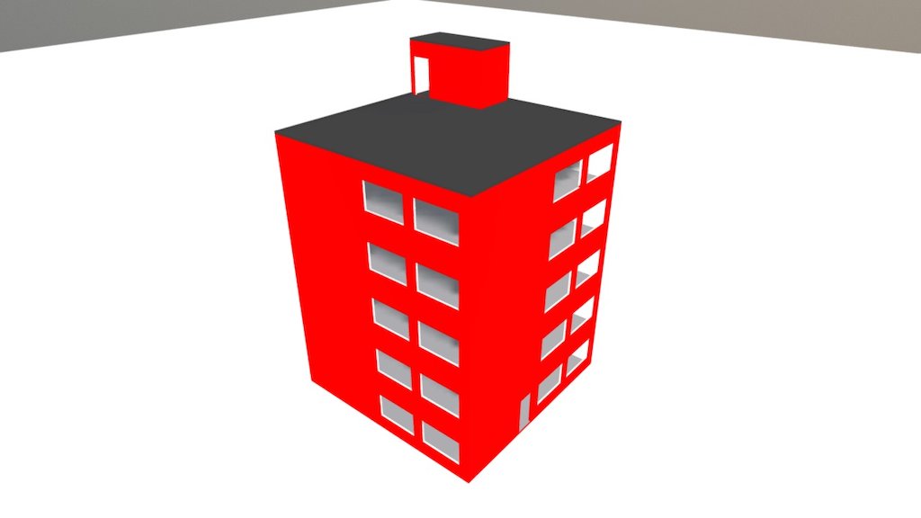 Lowpoly building