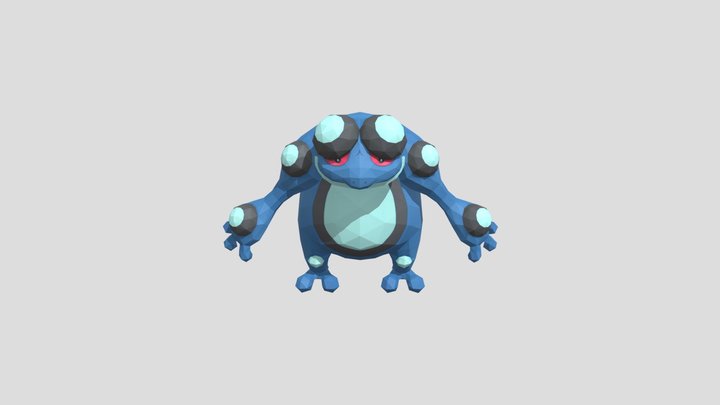 Seismitoad 3D Model