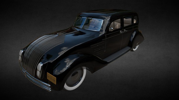 Mafia Car 3D Model