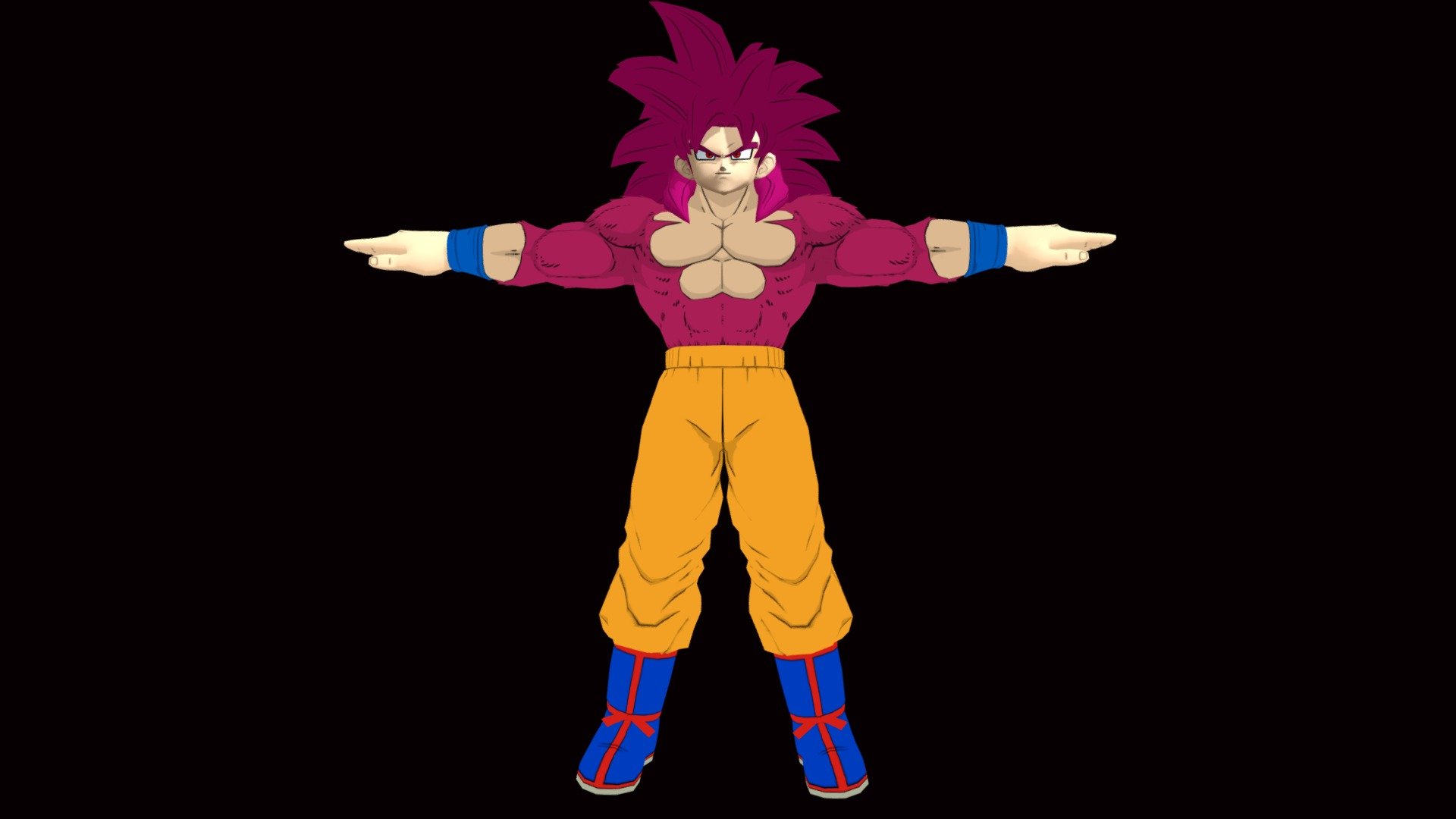 Goku SSJ4 Daima - Download Free 3D model by MASTER MODS (@Reclaimer017 ...