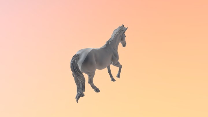 Unicorn_ Body_32mm 3D Model