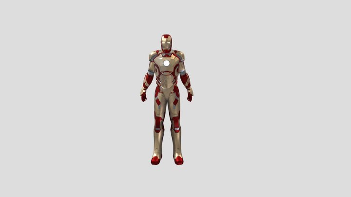 Iron Man Mark 42 3D Model