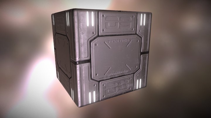 Substance Material: Titan Tech – Modello 3D gratuito STL