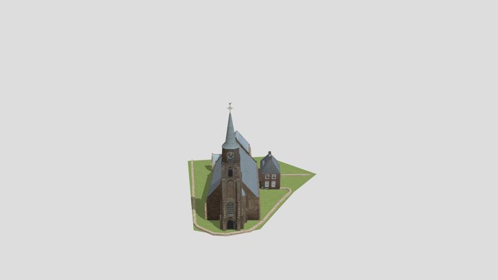 Old Church 3D Model