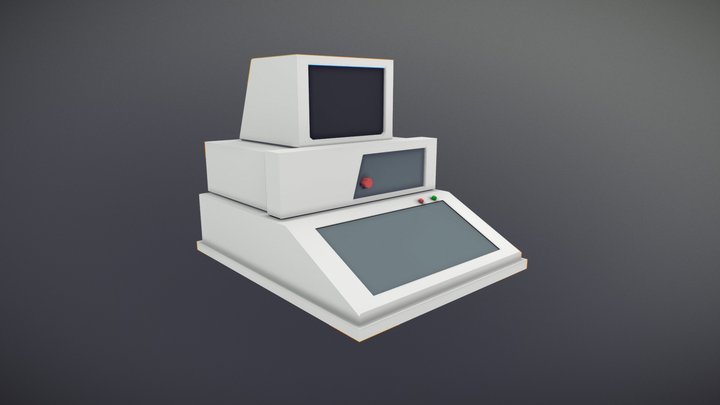 Day05: 1986 Computer 3D Model