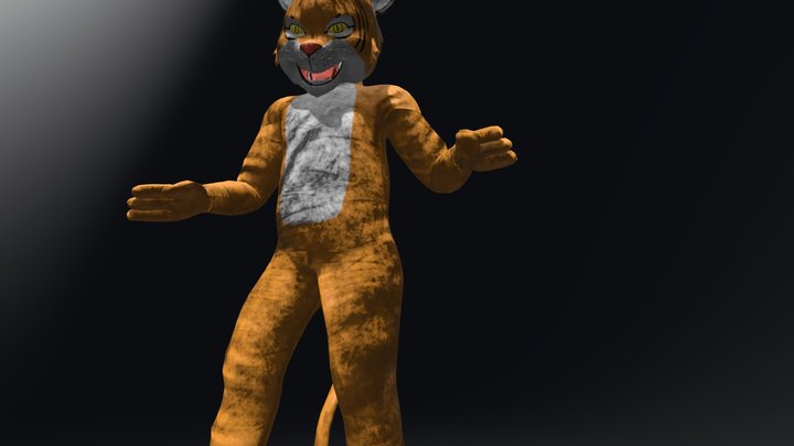 Kenton_Wildcat_Dancing 3D Model