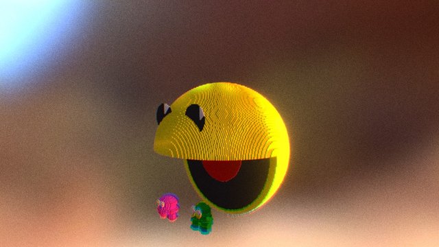 Pacman 3D Model