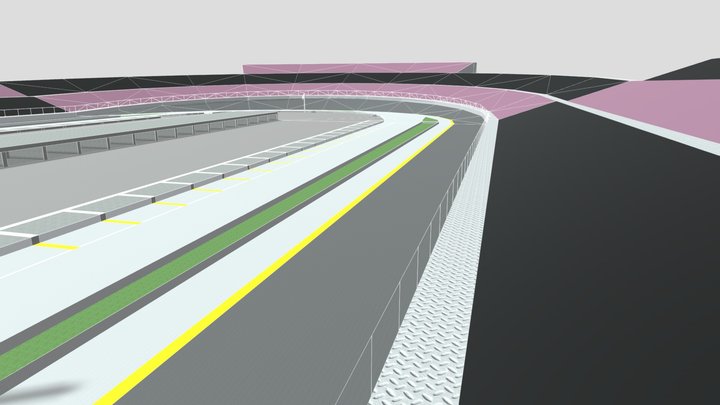 Toyota+ Motor+ Speedway 3D Model