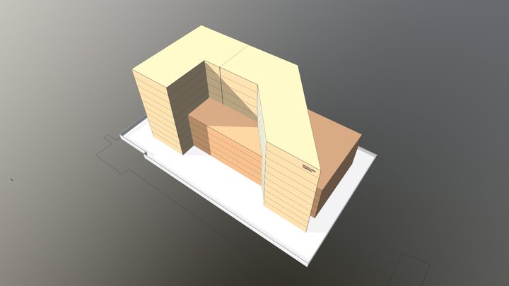 Woodlands Hospital ,Kolkata - 3d Blocking op3 3D Model