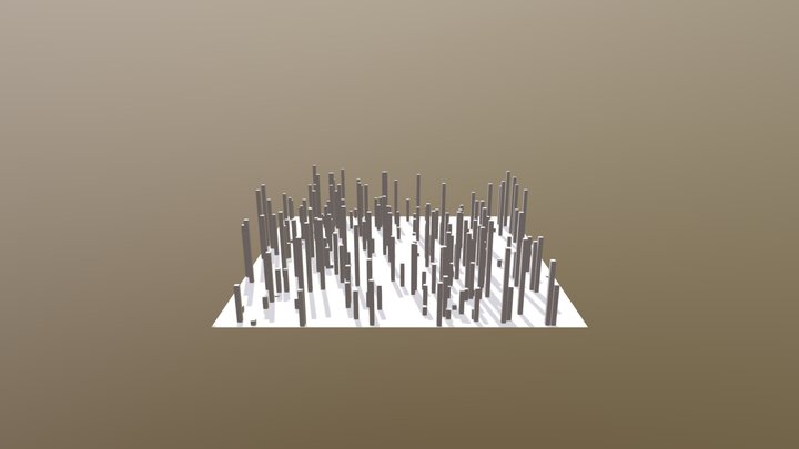 Simple City 3D Model