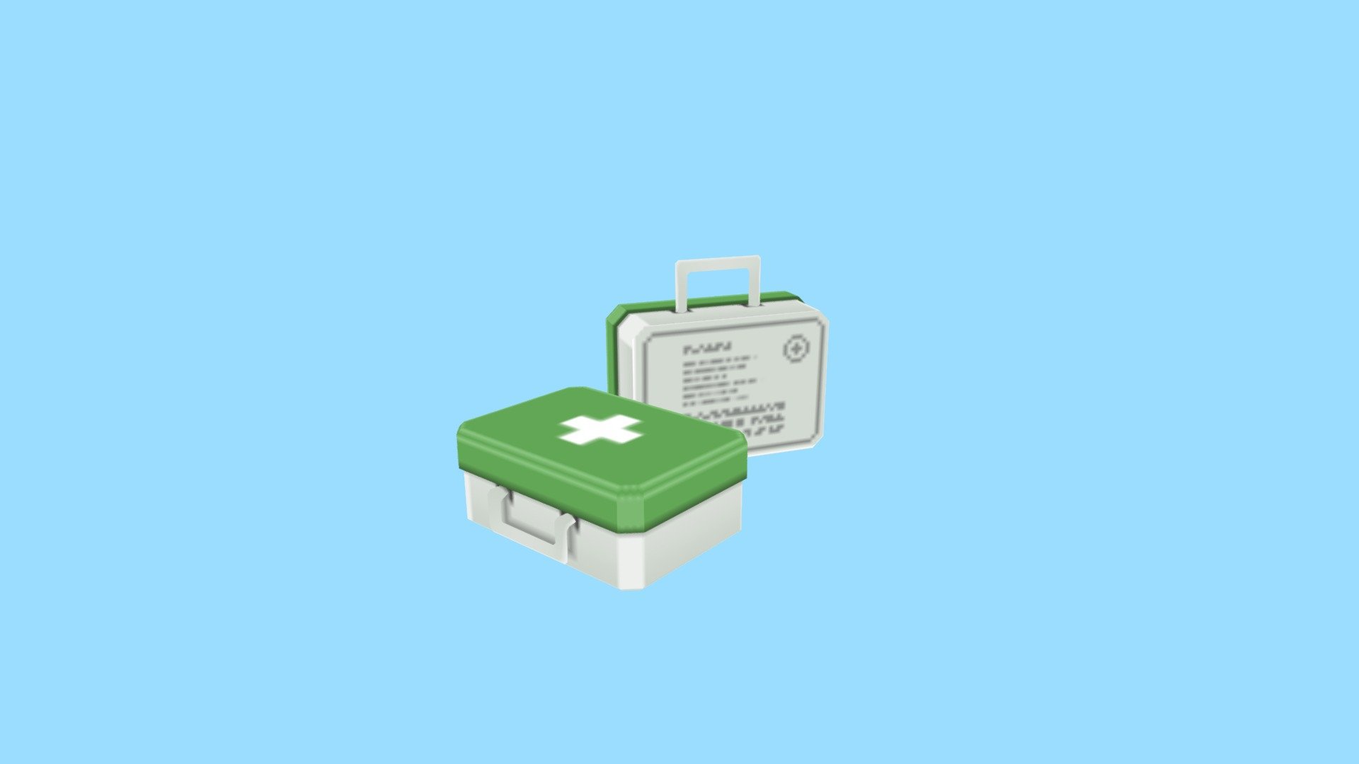 Project Zomboid First Aid Kit 3D model by Lily (Arosani) [feb80a1