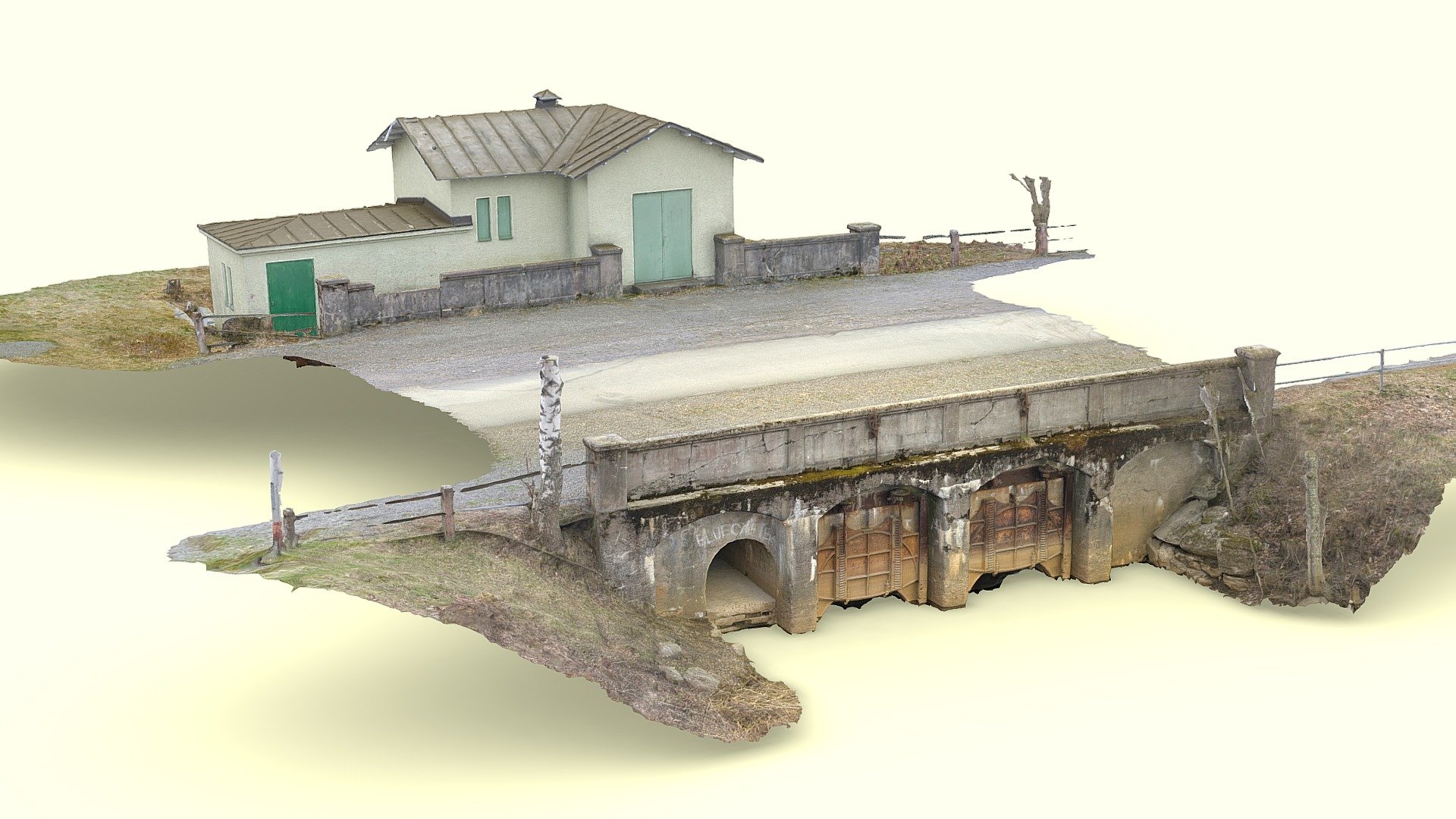 Water Pump Building Photogrammetry Scan 3D model by Fantom Matter (aqpetteri) [feb8652