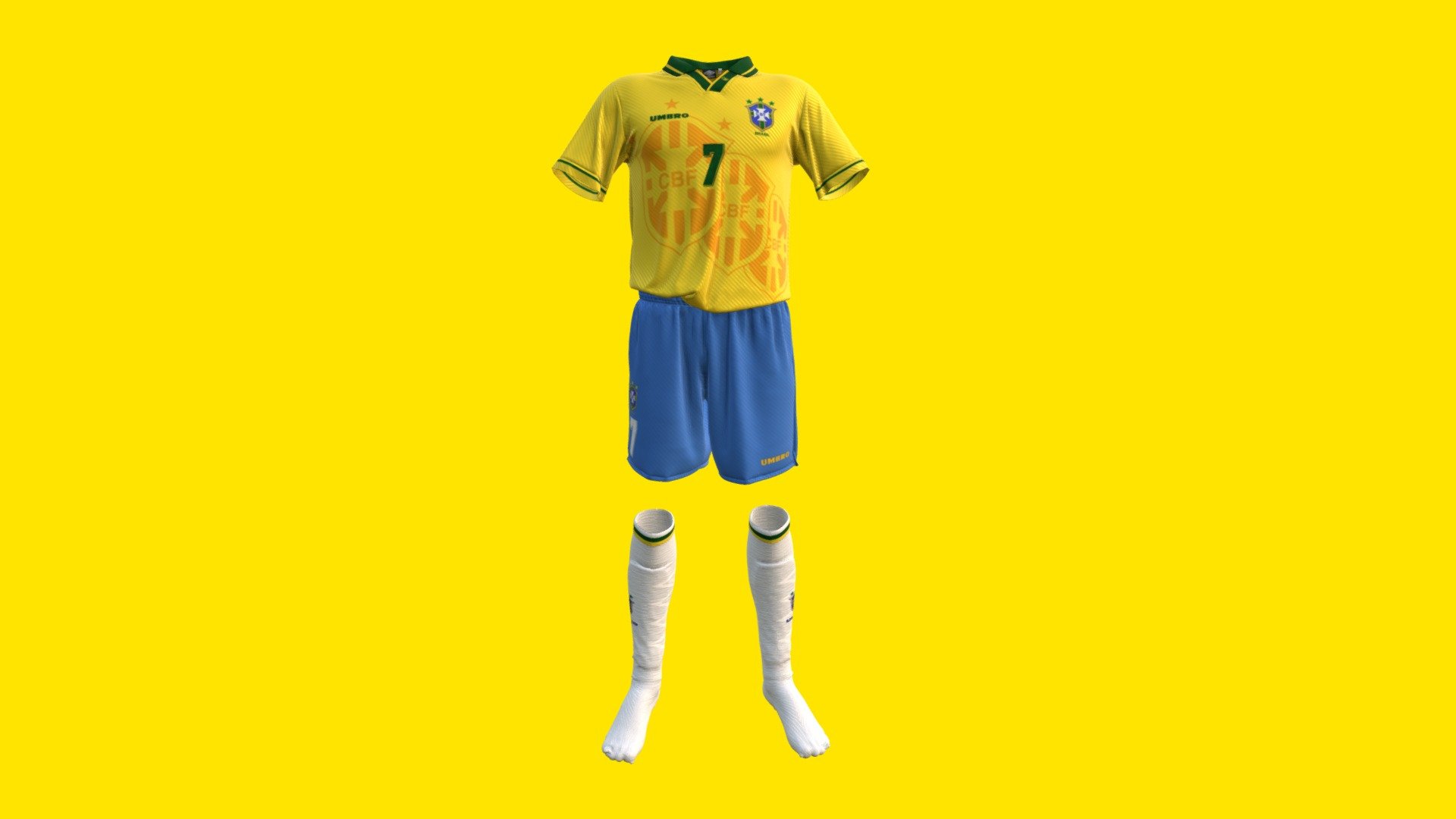 Seleção Brasileira 1994 - Uniforme Titular