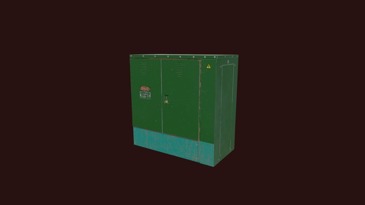 Electric Box 3D Model