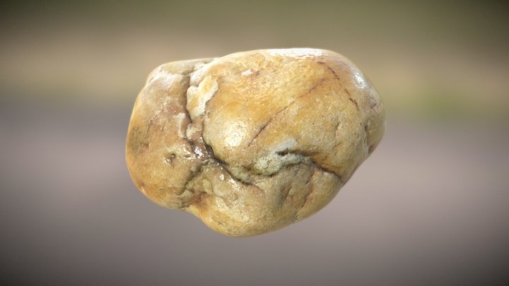 Granite stone yello 01 – Modello 3D gratuito STL