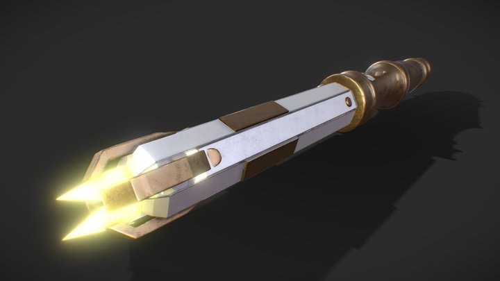 Sonic Screwdriver 3D Model