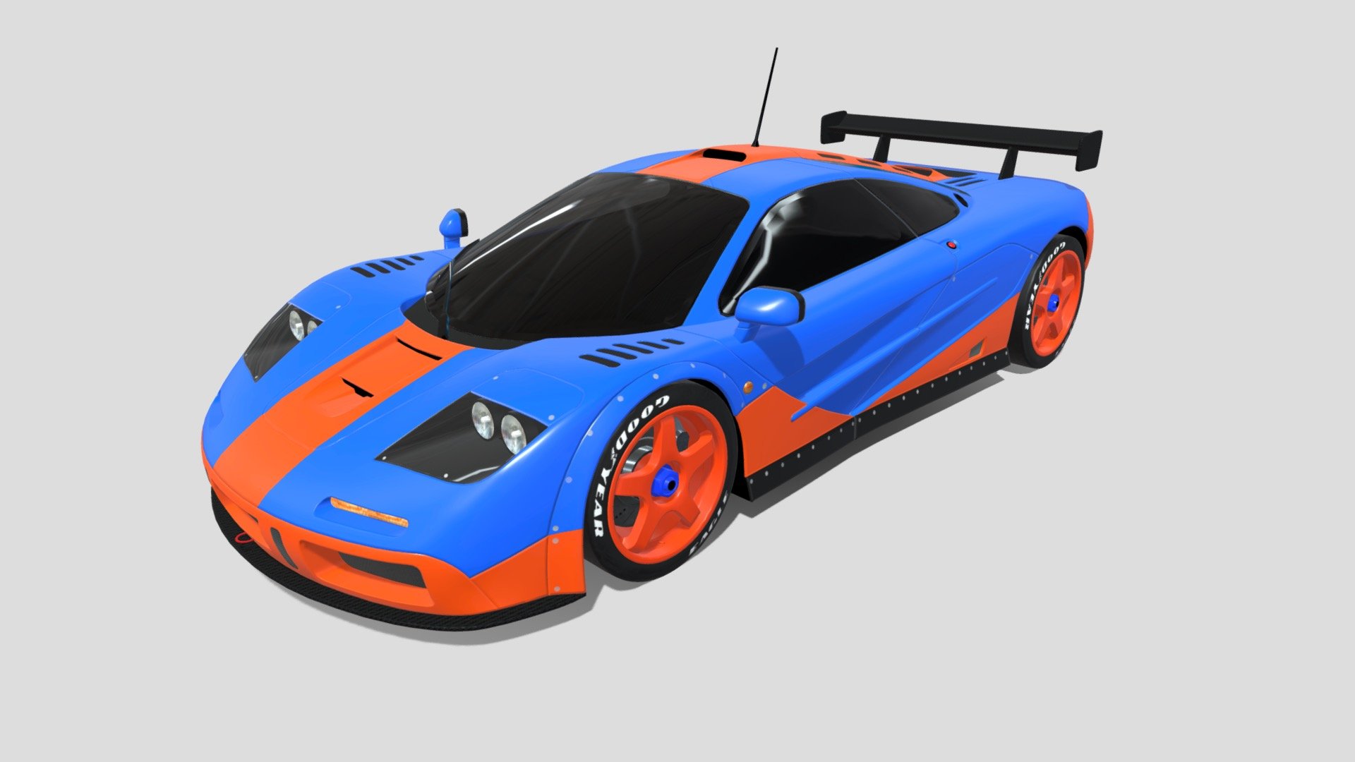 McLaren - F1 GTR (1995) - 3D model by mrDiG [febb8f2] - Sketchfab