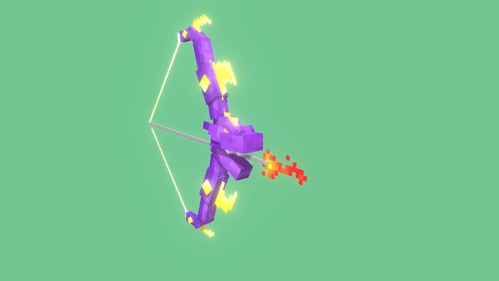 Dragon Bow 3D Model
