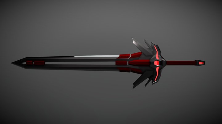 Neo Clarent - GreatSword 3D Model