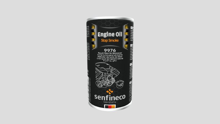 9976 Engine Oil Smoke Stop 3D Model