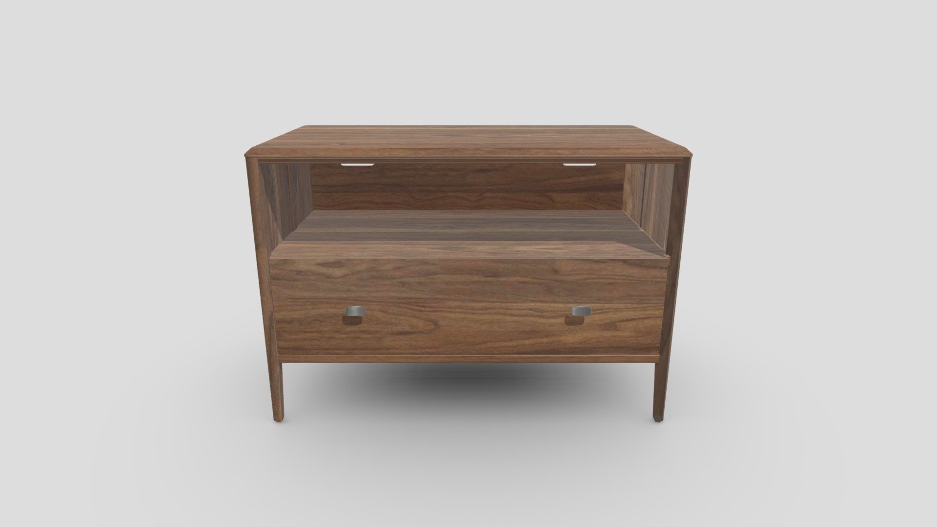 Luna Left Nightstand — Sketchfab embed 3D viewer