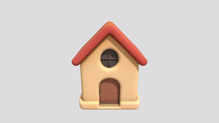 Toy House 3D Model