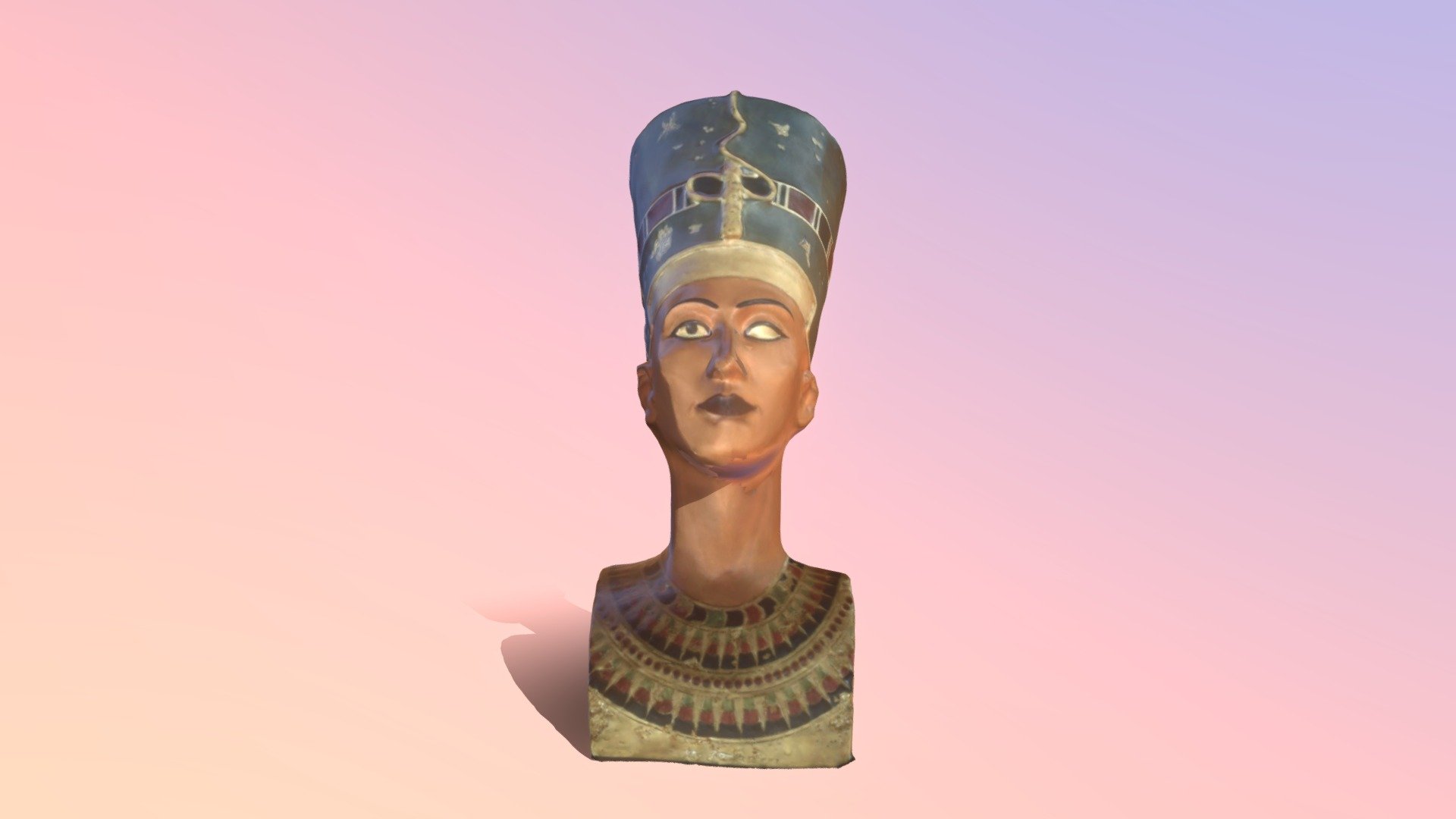 Nefertiti - 3d Model By Anderbg [febddc6] - Sketchfab