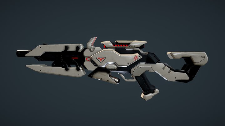 Widow's Kiss Overwatch2 3D Model