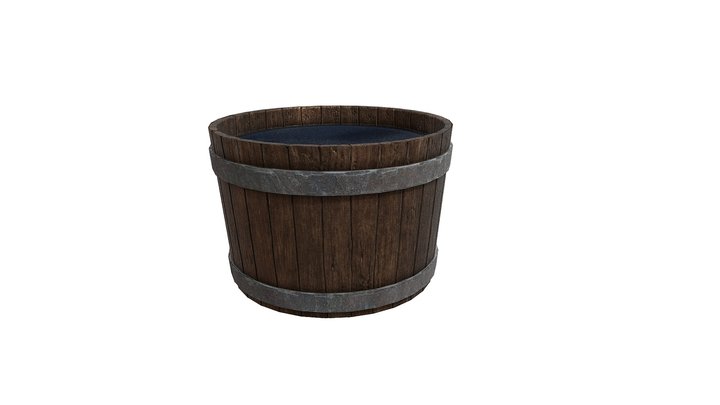 Barrel 3D Model