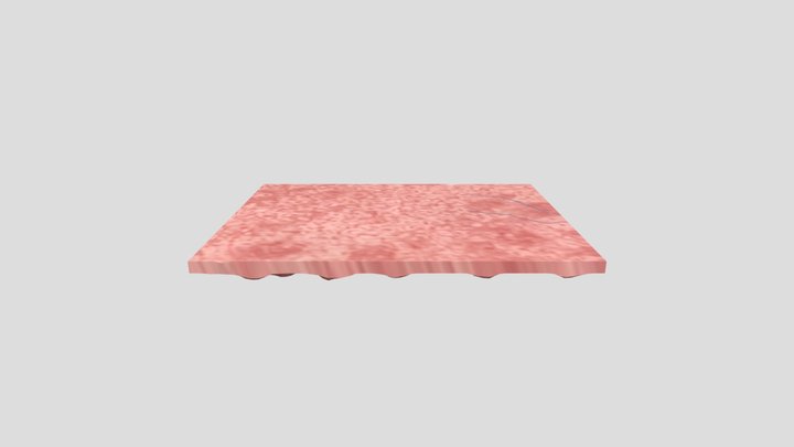 Flesh ceiling 2 3D Model