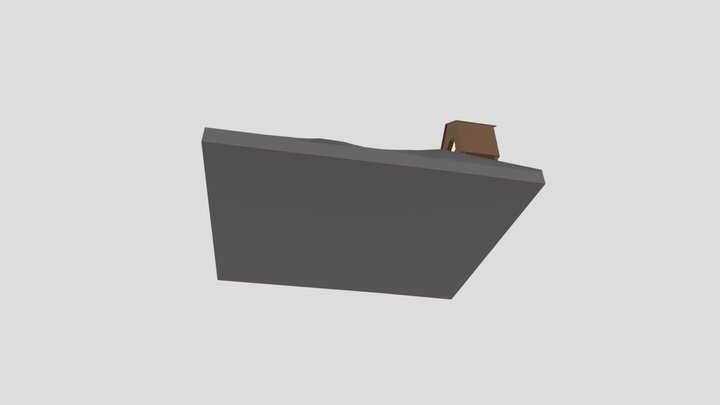 Lowpoly Fishing Village 3D Model