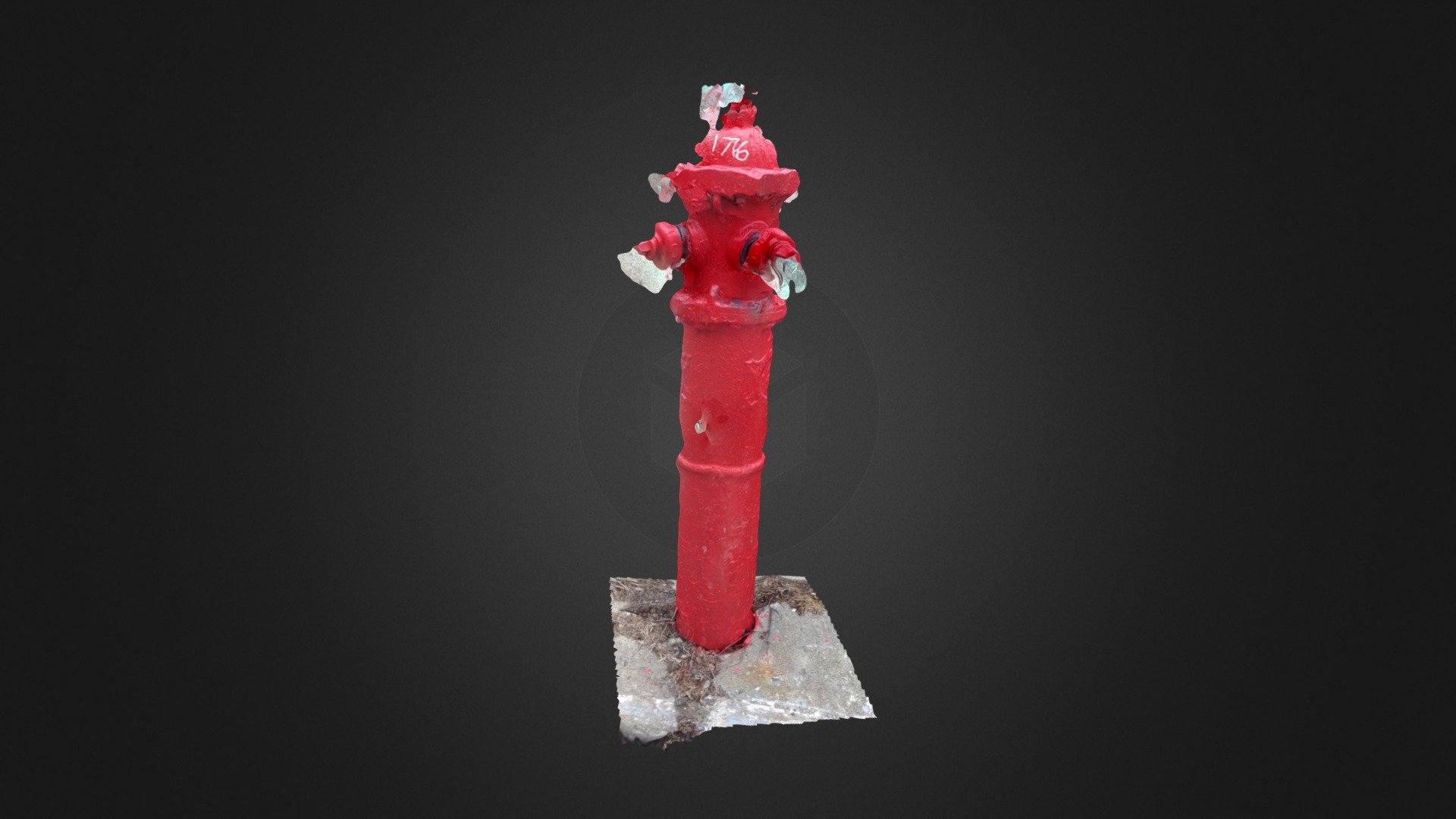 Fire Hydrant - Ballston Spa, NY #3DST41