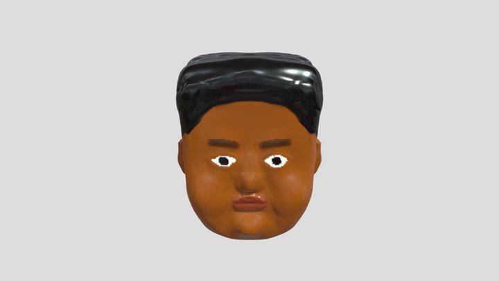 Kim Jong-un 3D Model