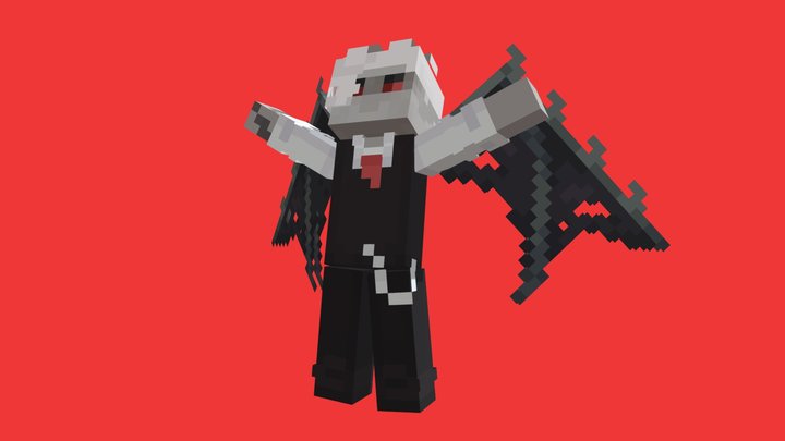 Clon Vampiric Wings (Origins Realms) 3D Model