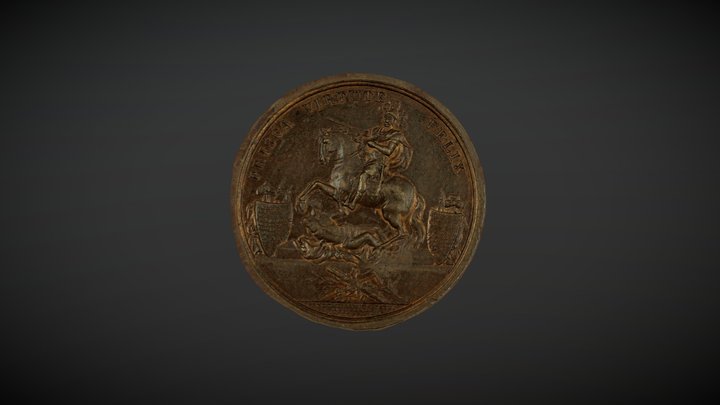 Zwiększenie liczby wojska RP 1788 3D Model