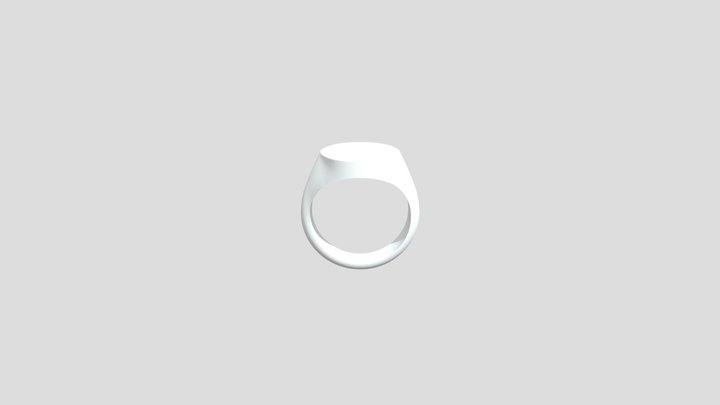 Signet Ring 3D Model