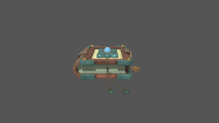 Book Final 3D Model