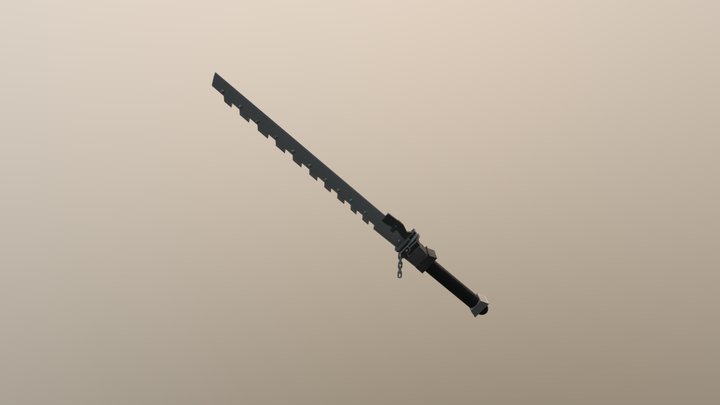 Tpye 3 Sword 3D Model