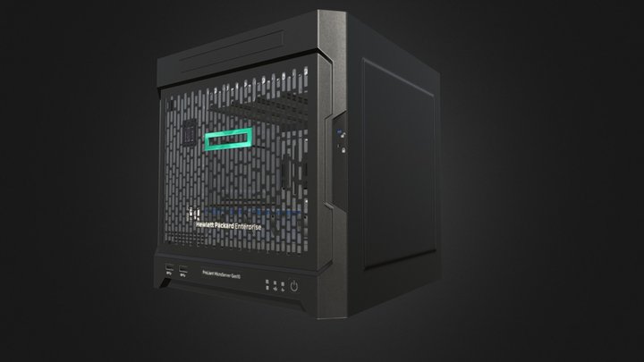 Server 8 3D Model