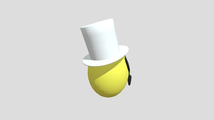 Stev Easter Egg 3D Model